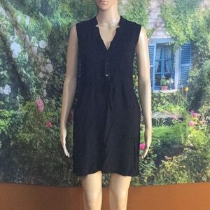 LOFT : Sleeveless, black dress, size XS. NWOT
